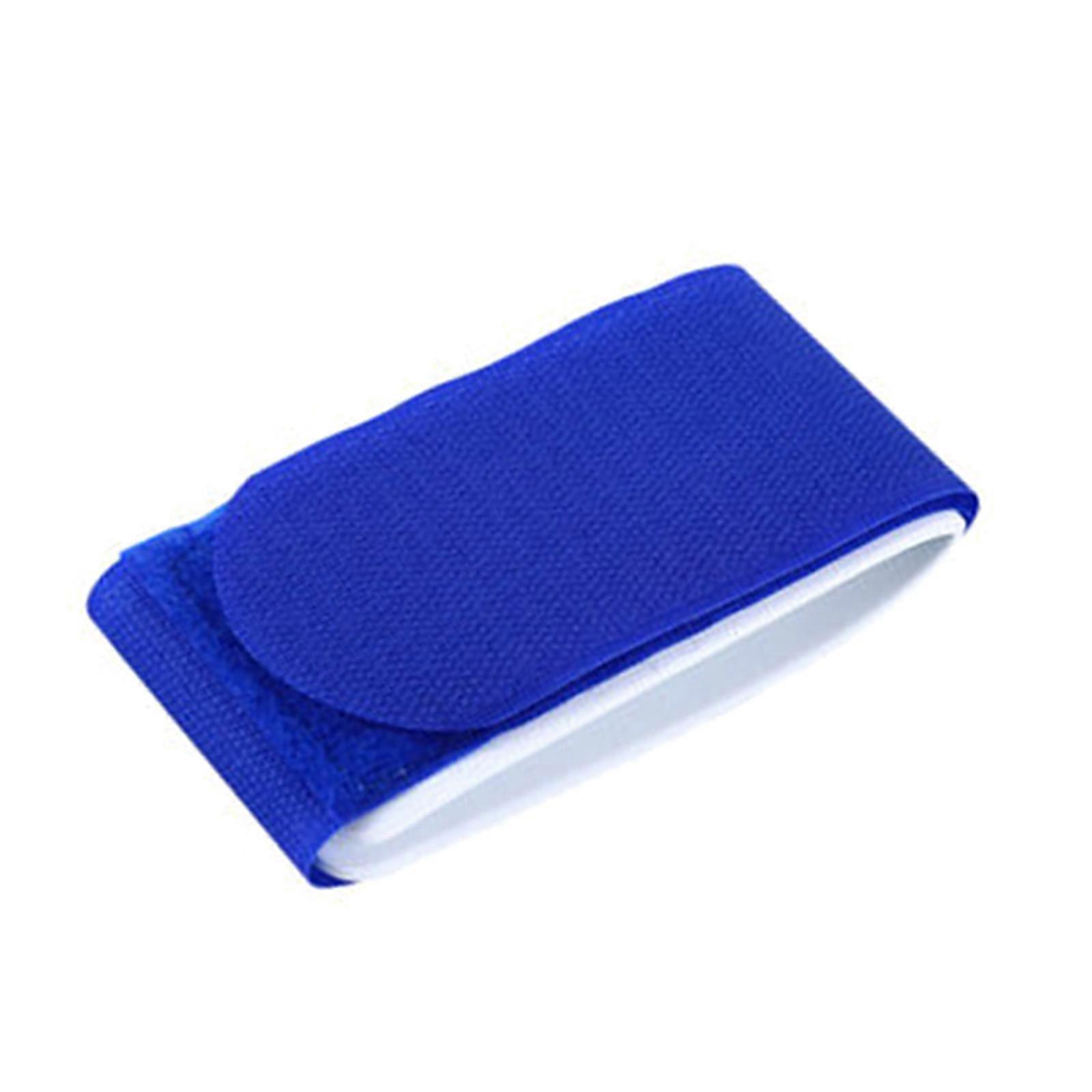 6Pcs Ski Strap Fasteners Adjustable Ski Wraps Ties Snowboard Hand Straps Snowboard Fixed Tape Tie Rope Skis Fixing Belt  Blue