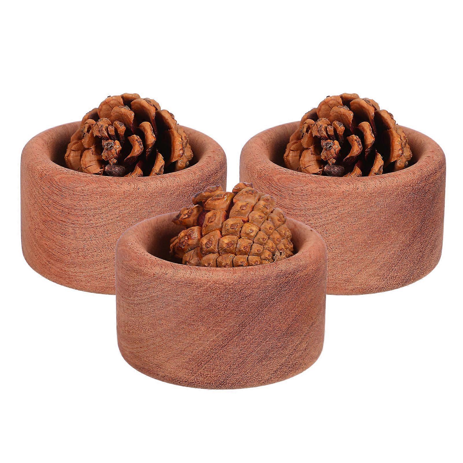 Natural Wood Essential Oil Diffuser for Home Use 3Pcs Aromatherapy Diffusers