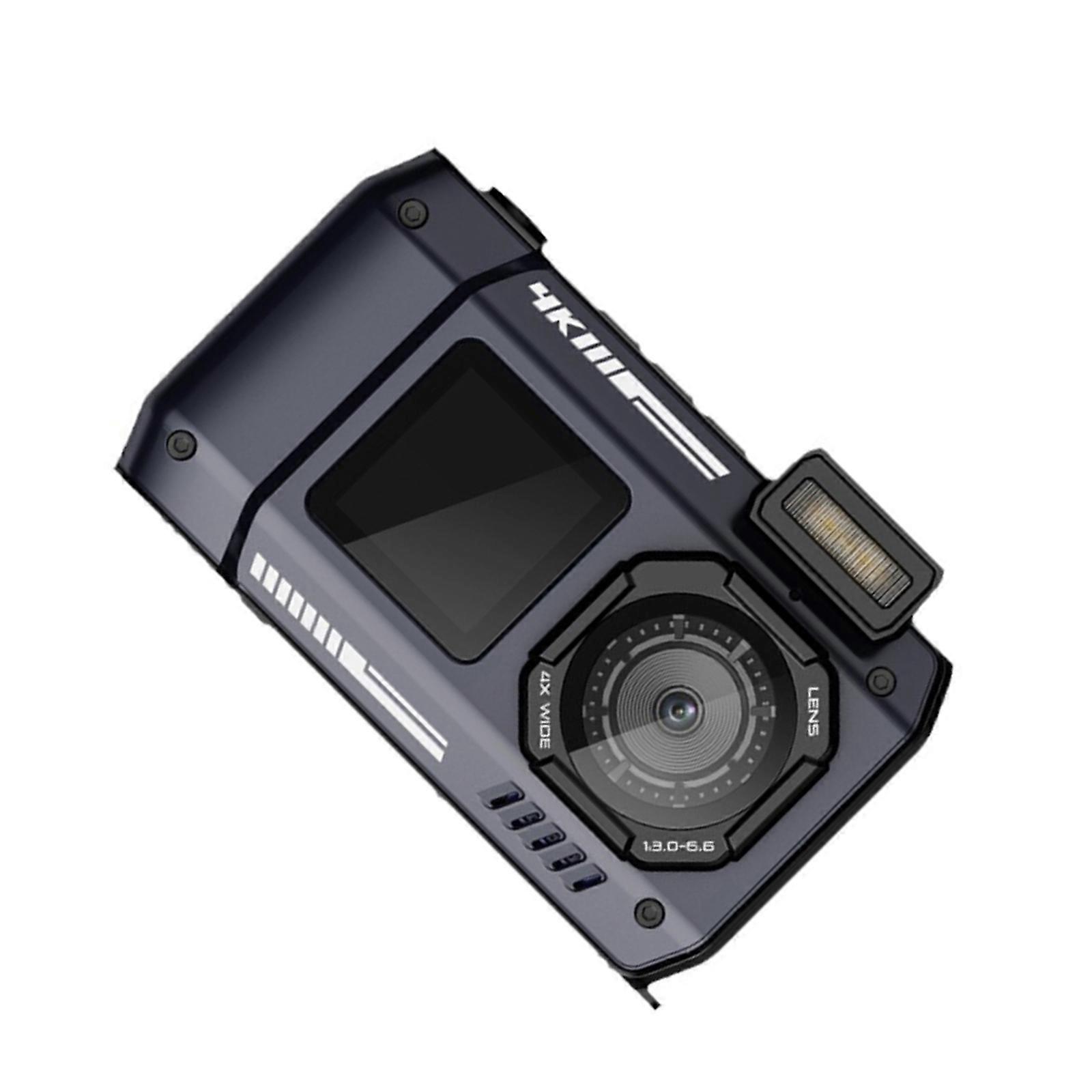 High Claritys 6500W Pixel Underwater Camera With Type C USB Charging and 10xZoom For Capturing Stunningly Ocean Views  Black
