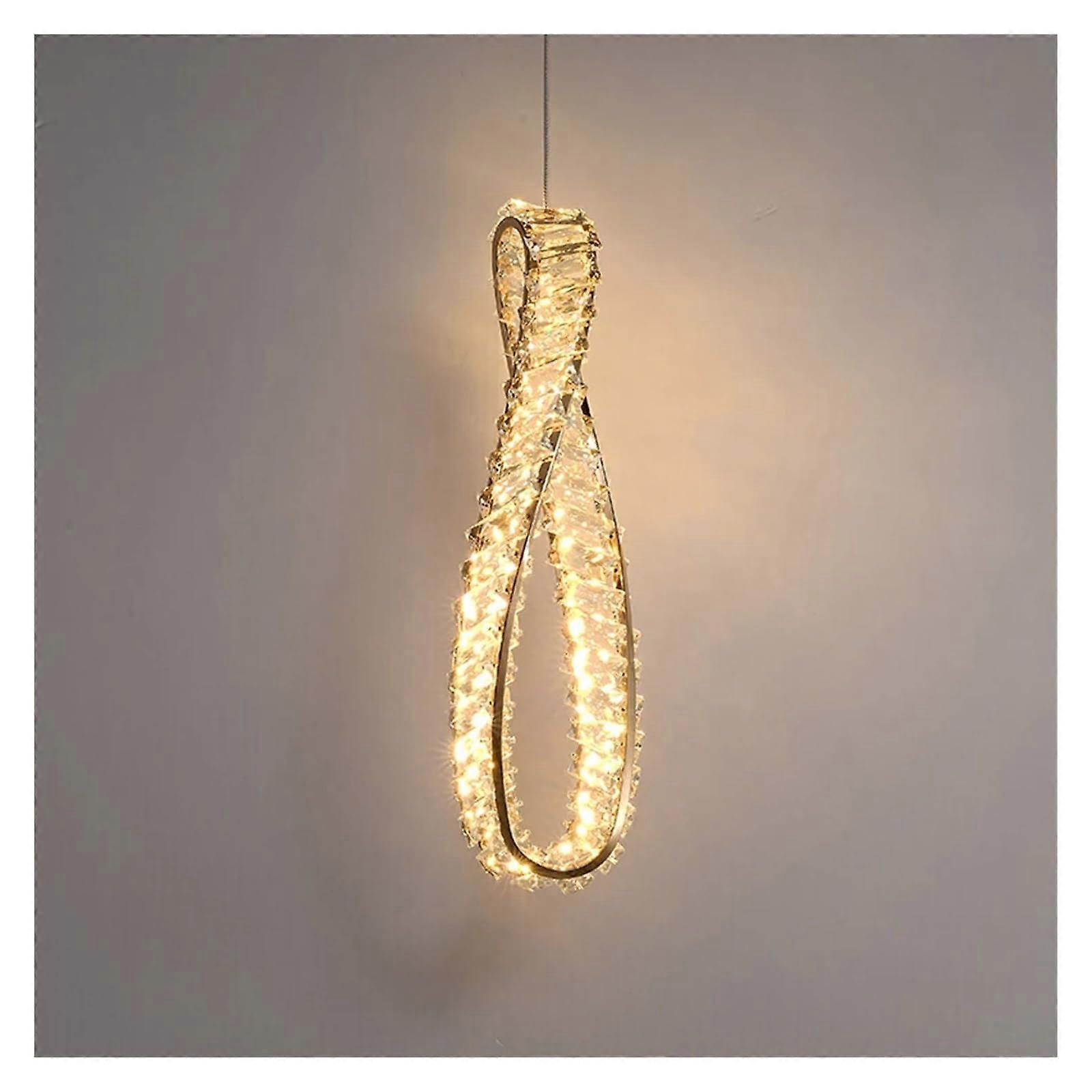 Dining Room LED Chandelier Modern Color Changing Crystal Lights Bar Lighting 45X15 CM