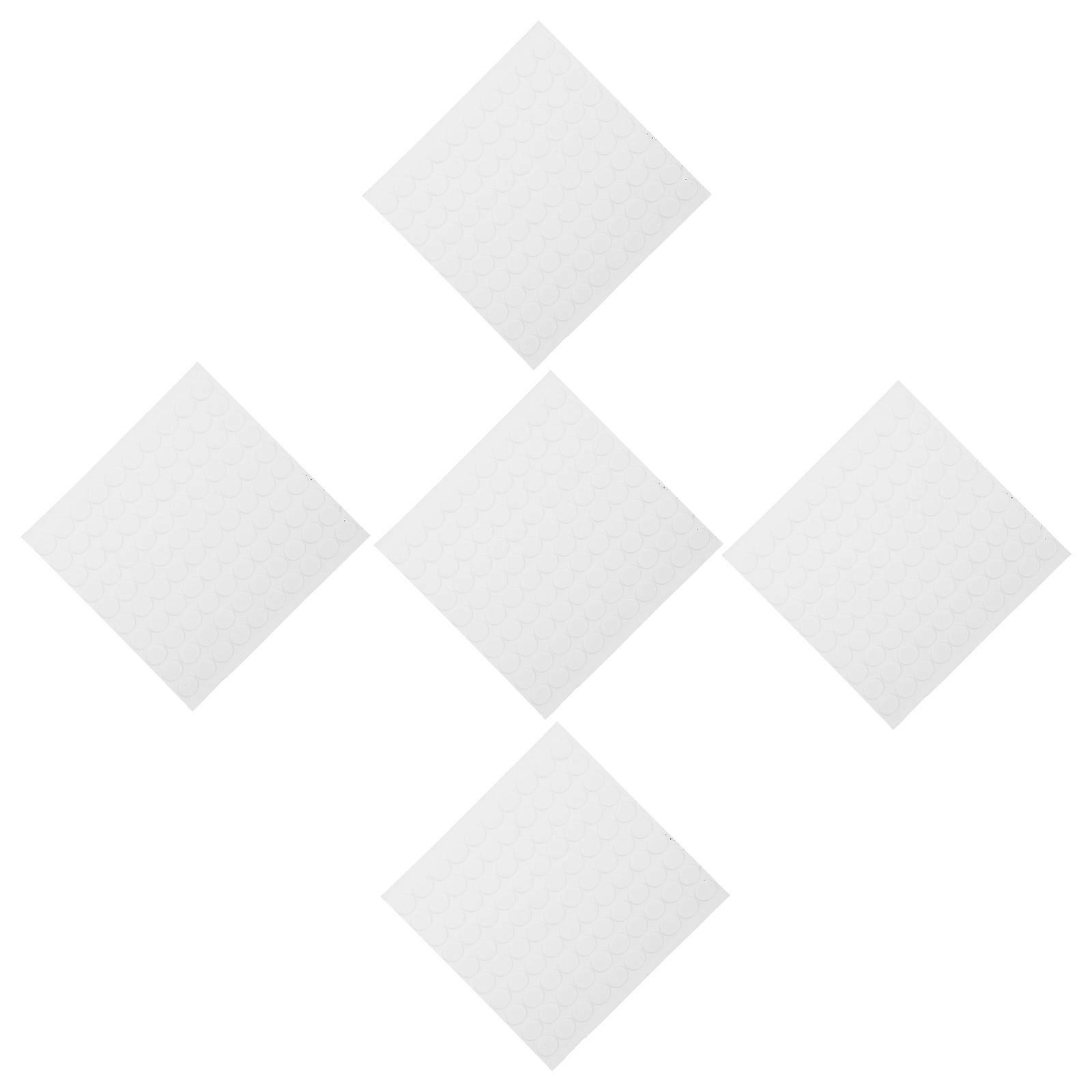 Round Double Sided Adhesive Dot Clear for Wall Hanging 500Pcs