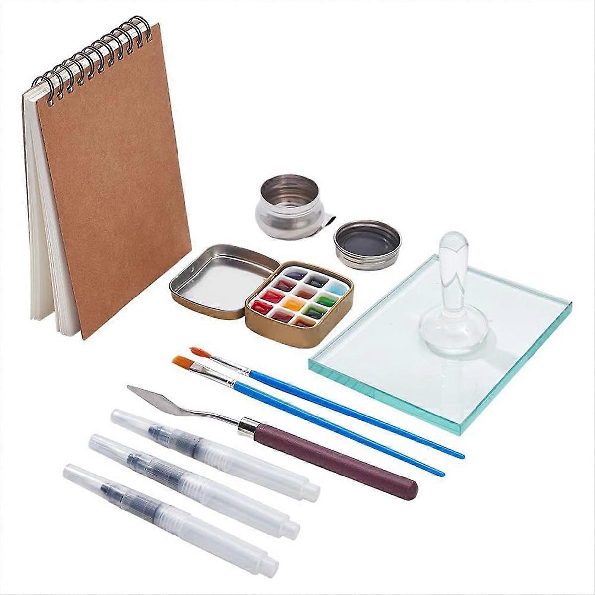 13 Pcs Watercolor Paint Making Tools