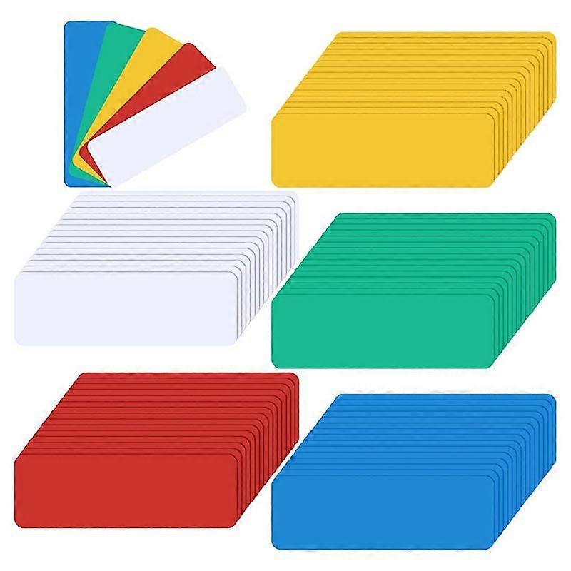 120 Magnetic Dry Erase Labels Reusable Name Tag Labels Label Strips