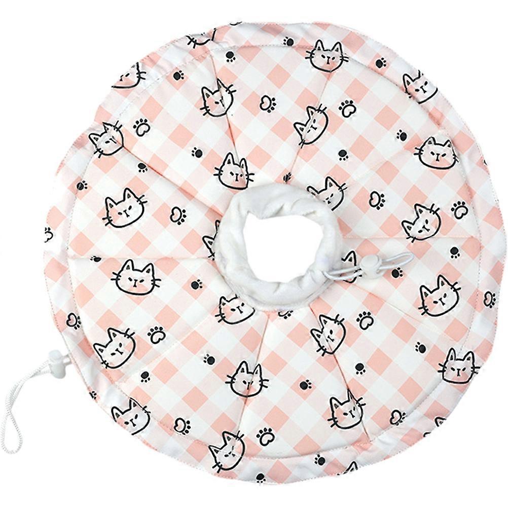 Cat Recovery Collar for Surgery Protection 2Pcs Soft Adjustable Cone