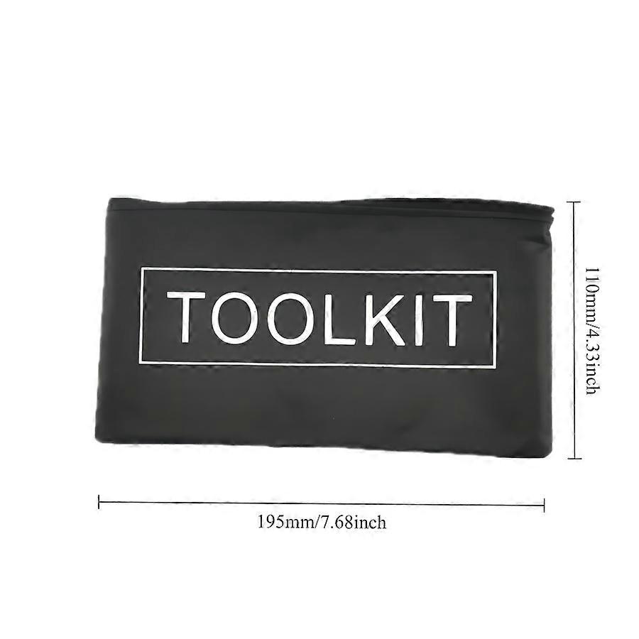 Multi-function OXFORD CLOTH Tool Waist Bag Portable Hardware Toolkits Waterproof Tool Bag High Quality Zipper Canvas Organizer