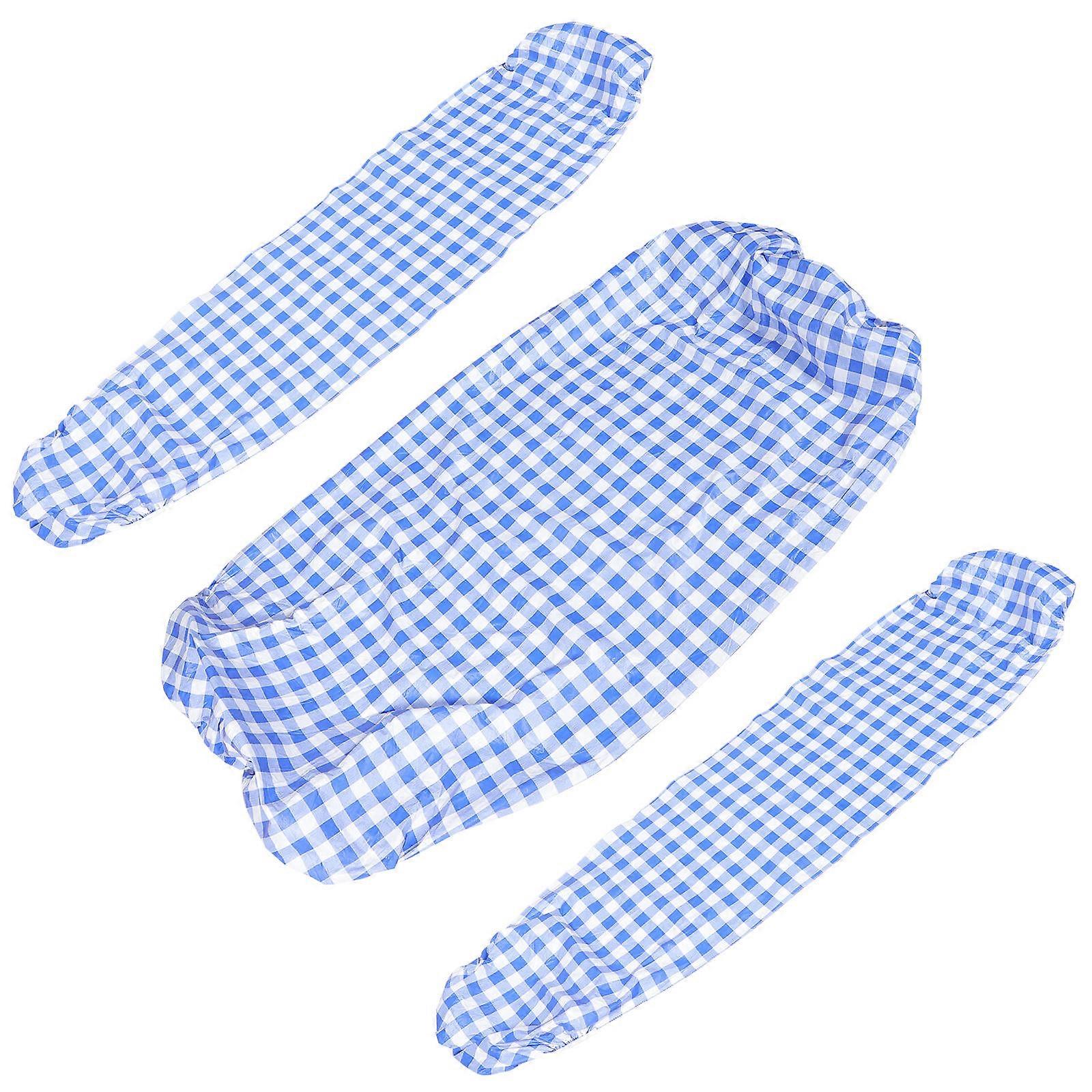 Picnic Table and Bench Covers for Camping 3Sets Fitted Flannel Table Cover Set