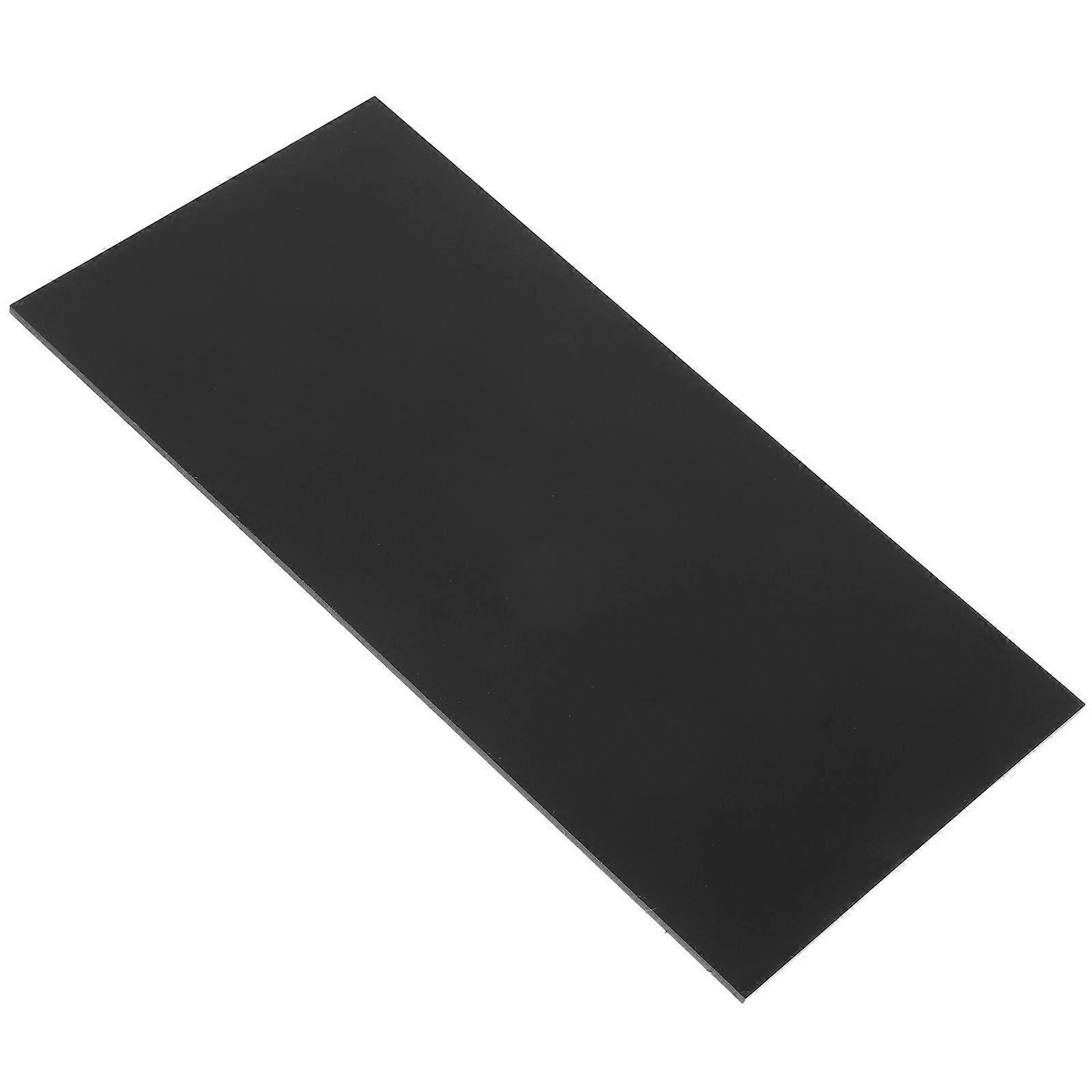 Acrylic Crafting Sheet for DIY Crafts Making Black Color Durable Lightweight Rectangle Shape