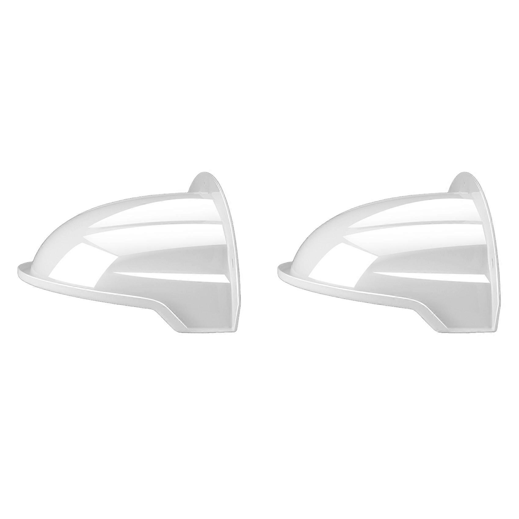 2X Camera Rain Cover Shade for Dome Cameras - Weather-Resistant Roof with Ample Inner Space B