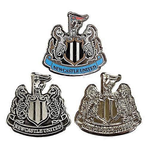 Newcastle United FC Crest Badge Set (Pack of 3)