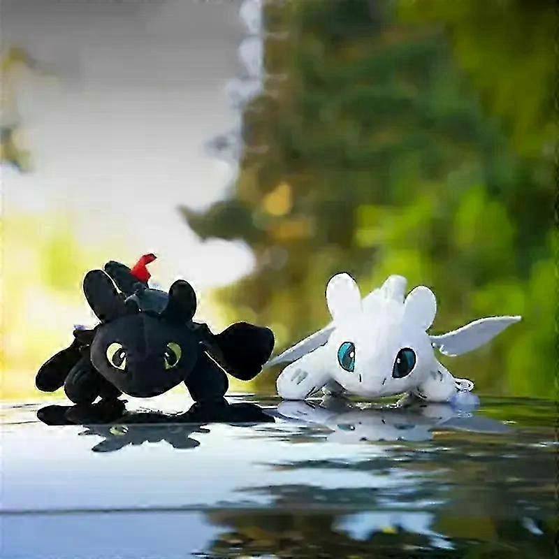 How To Train Your Dragon Toothless Light Anger Figure Soft Plush Car Helmet Dece