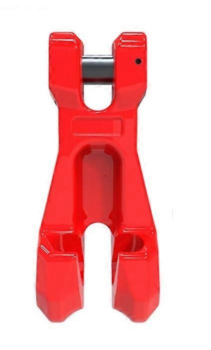 G80 Alloy Steel Twin Clevis Chain Shortening Hook with Stopper for HeavyDuty Load Handling 1.12T