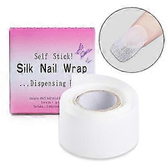 Silk Cloth Nail Patches for Damaged Nail Care and Reinforcement