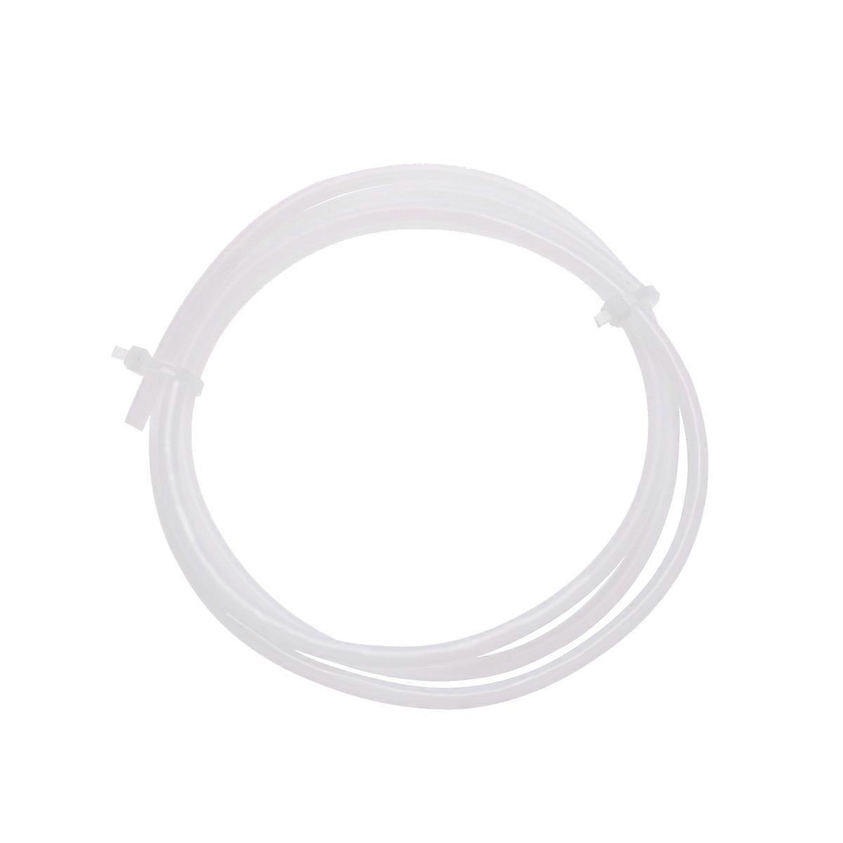 3D Printer Ptfe Pipe Tube for Nozzle Feeding 3Pcs White