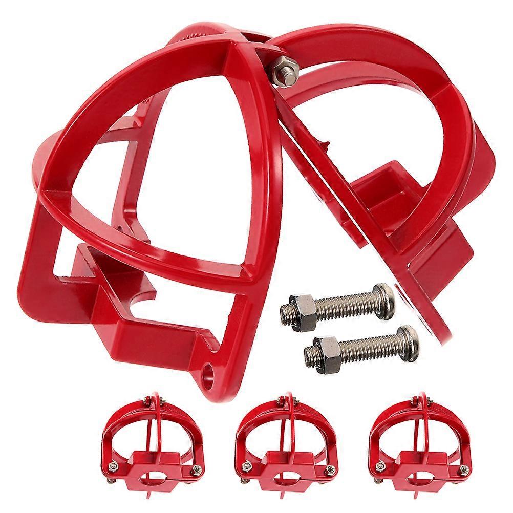 Masteelf 4pcs Fire Sprinkler Head Cover Cap Guard Cage