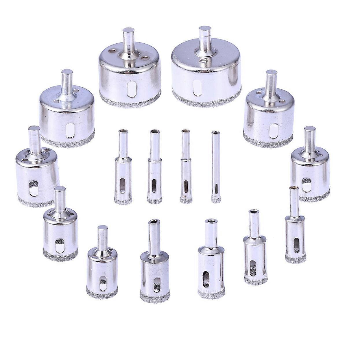 Diamond Drill Bits Glass Hole for Drill Use 30 in 1 Extractor Tools