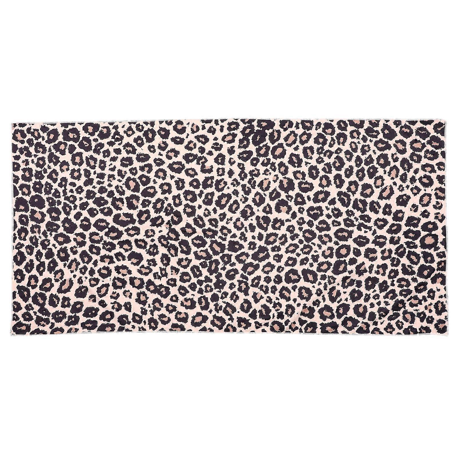 Leopard Beach Towel Microfiber Summer Beach Towel for Clean Use
