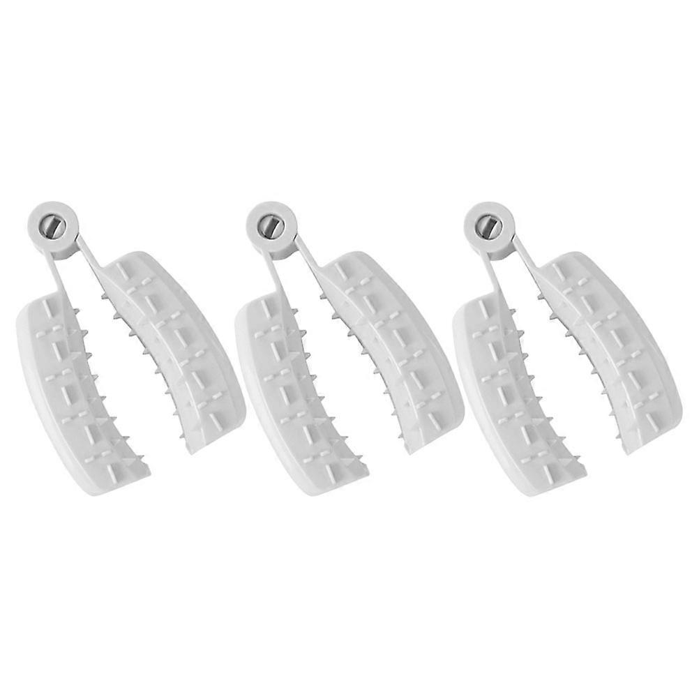 Finger Guards Kitchen Finger Protector for Cutting 3Pcs White Plastic