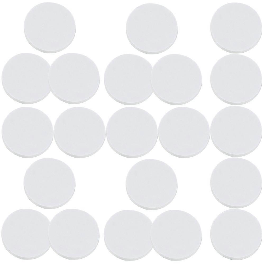 Nail Buffing Disc White Self-Adhesive for Nail Smoothing 200Pcs Pads