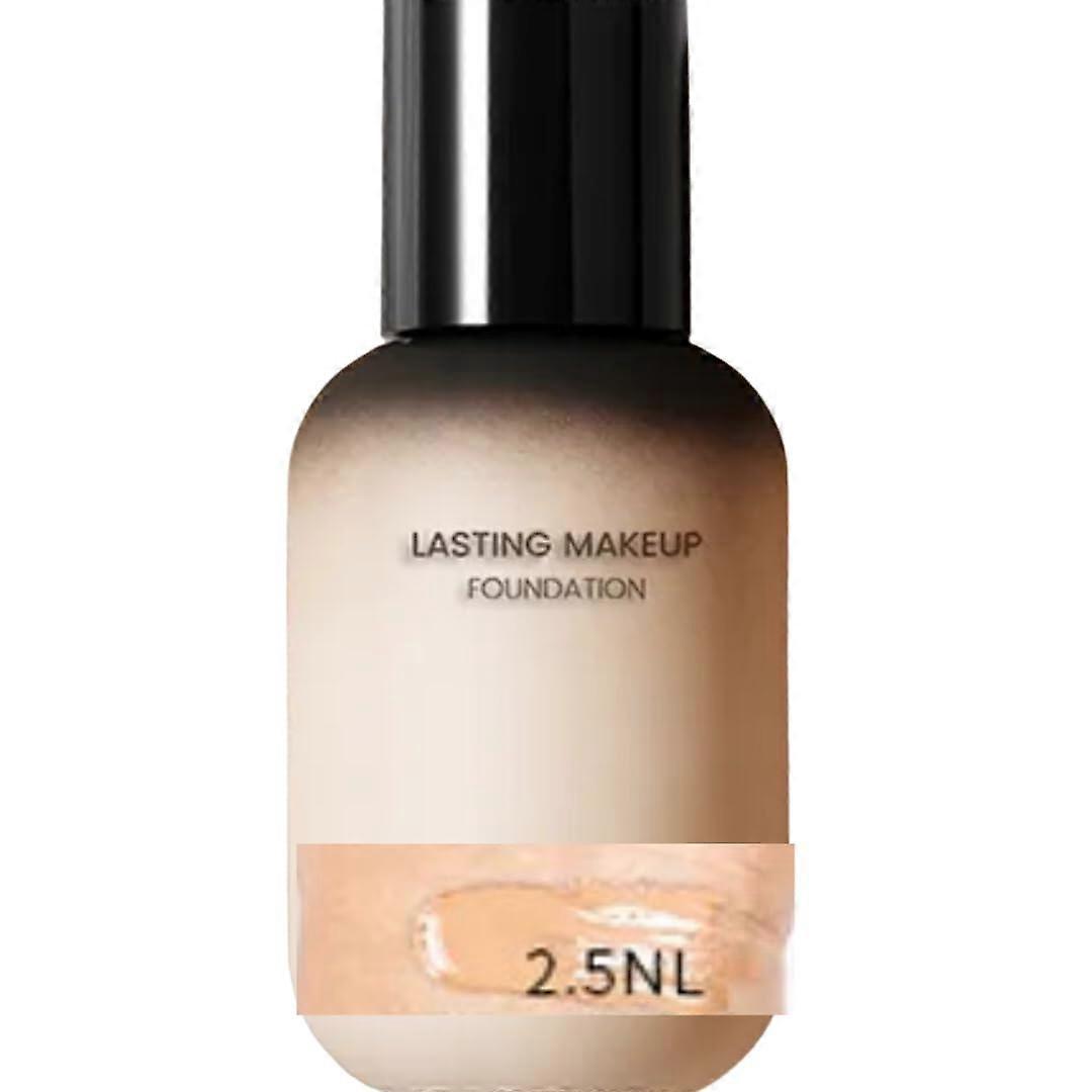 Full Coverage Waterproof Foundation for Face and Body, Natural Light, Long Lasting 1.6 Oz