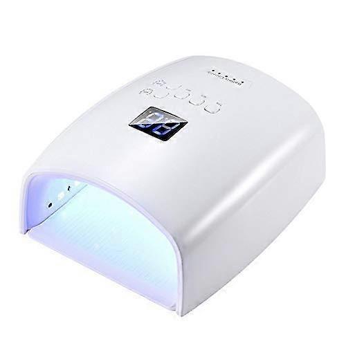 48W UV LED Nail Lamp Gel Nail Dryer with Painless Curing, Automatic Sensor and LCD Timer Display