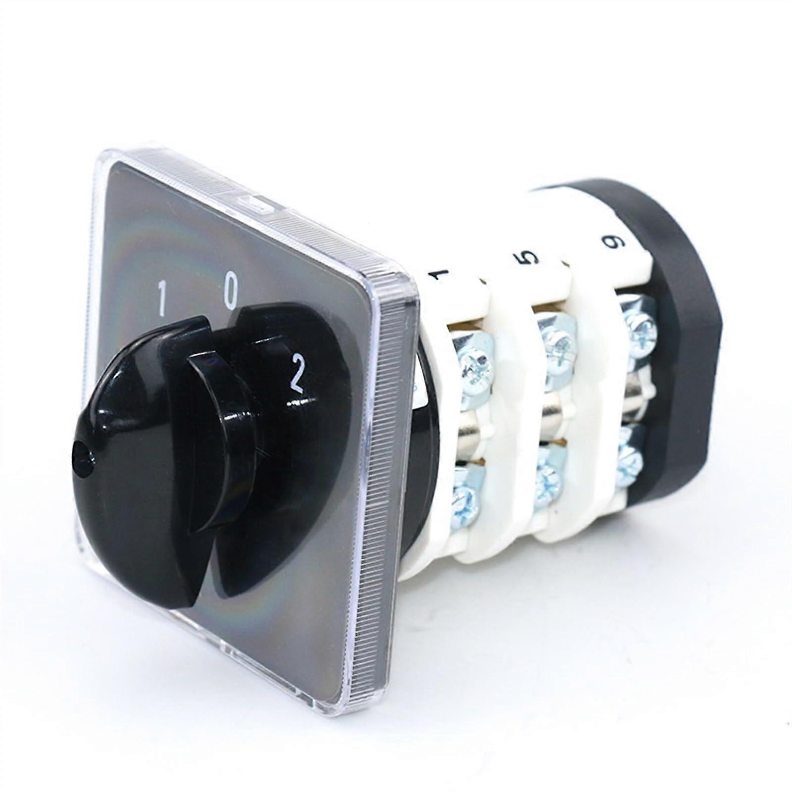 32A 3 Position Cam Switch Three Phase Rotary Switch 440V with Durable Silver Contacts