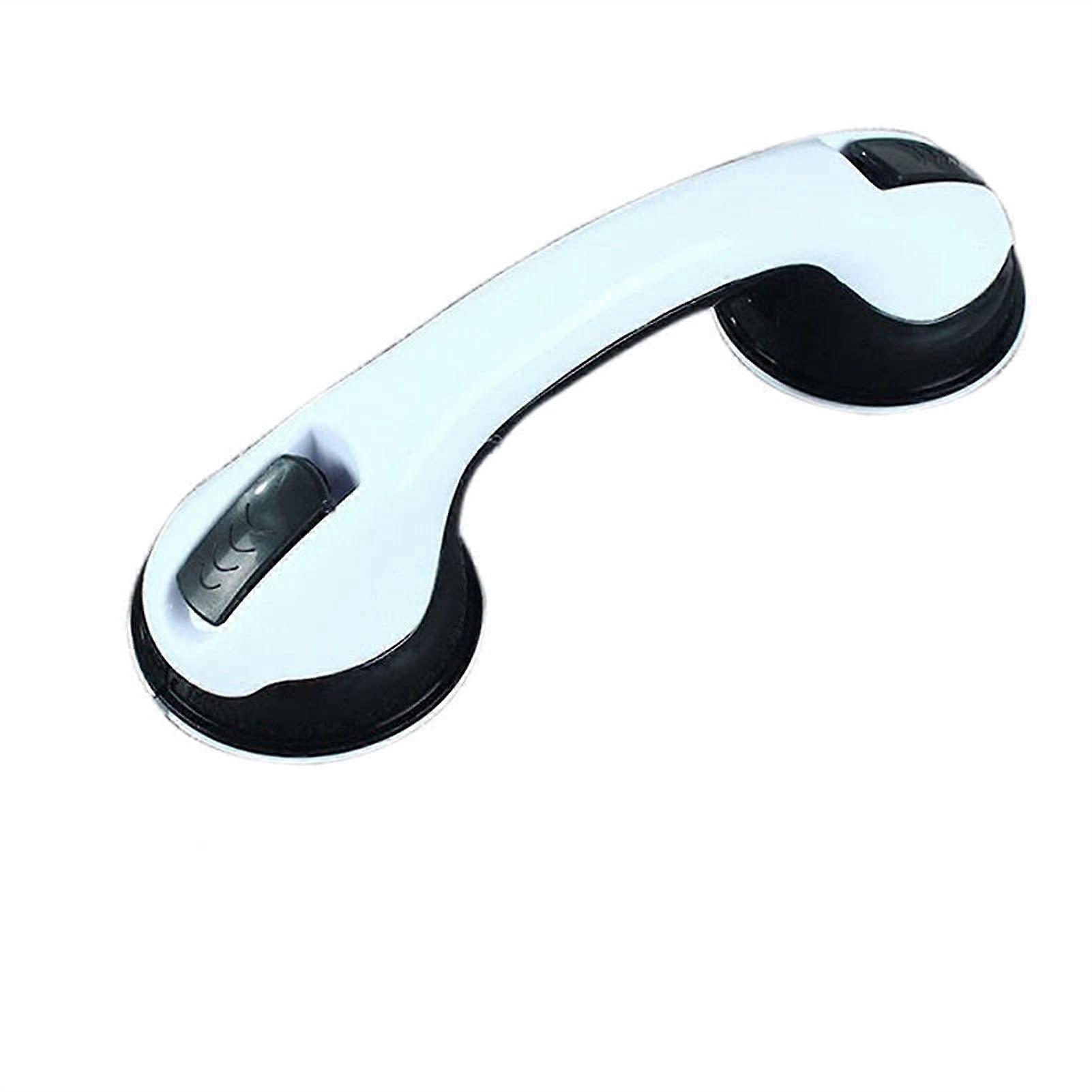 Bathroom Grab Bar with Secure Suction Grip for Elderly, NonSlip Shower Handle, 1Pcs Blue