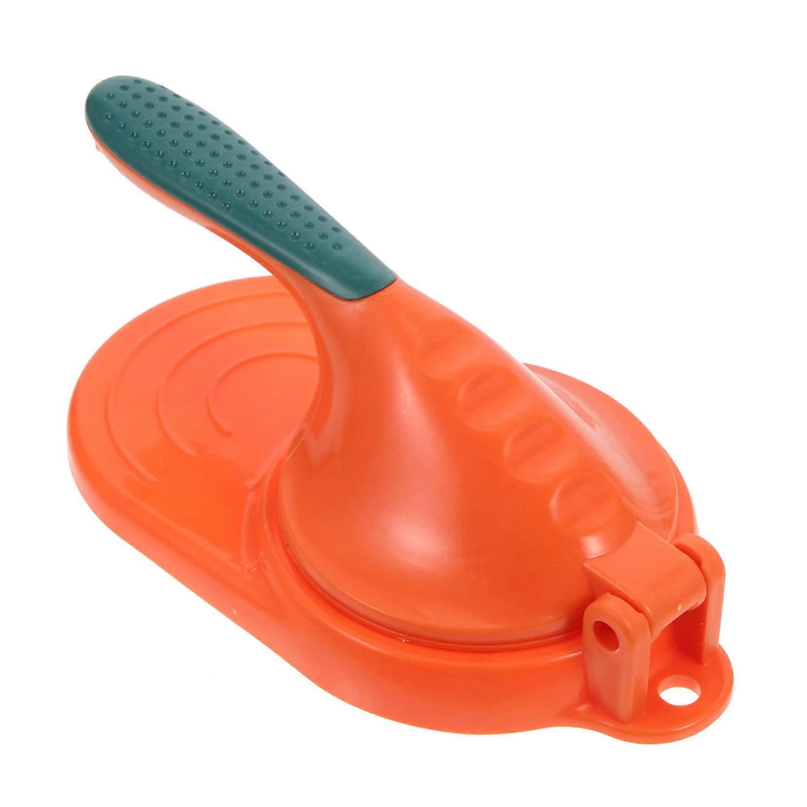 Ergonomic Dumpling Press with NonSlip Handle for Wrappers Biscuits Pies and Easy Clean Use