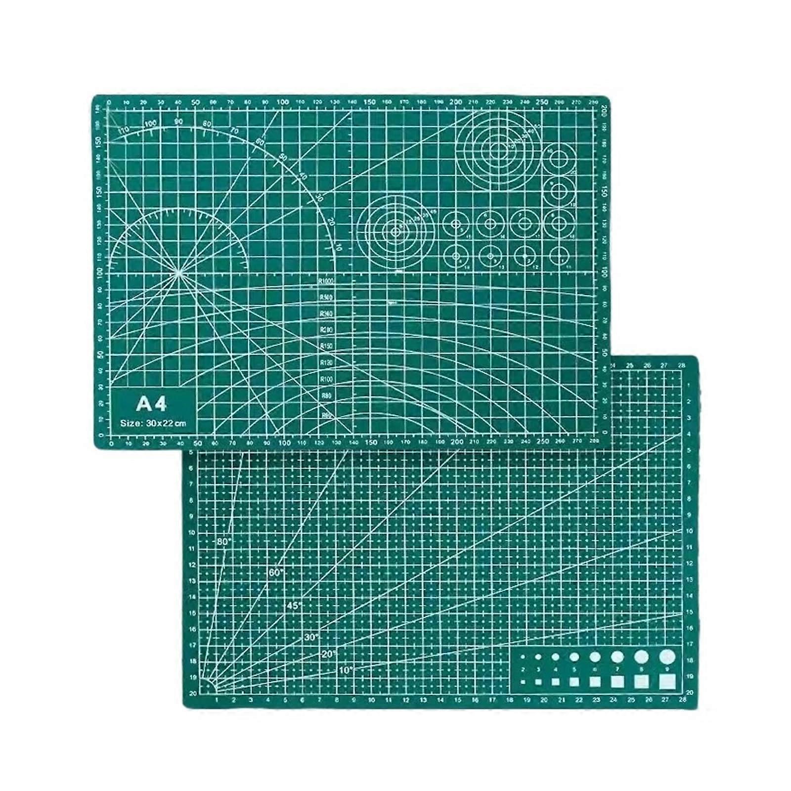 A4 Self Healing Cutting Mat with Precision Grid Double Sided PVC Craft Board for Quilting