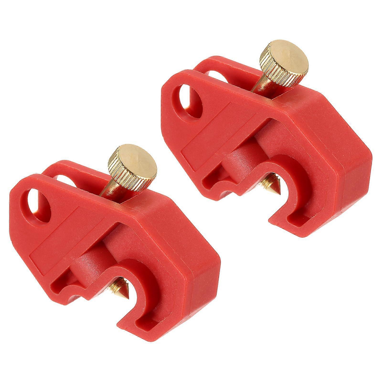 2pcs Circuit Breaker Lockout Tool Installation for Universal Single and MultiPole Breakers