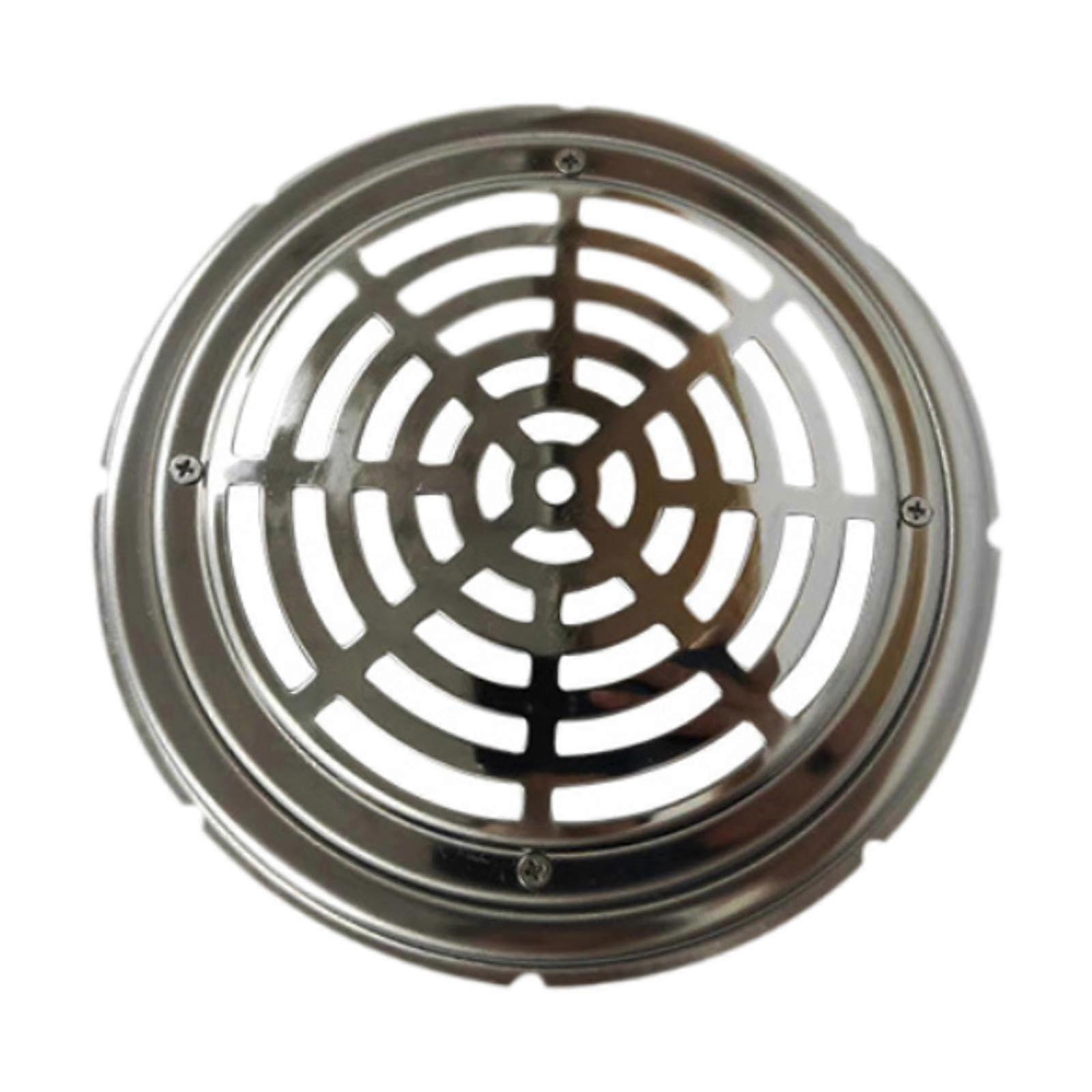 Swimming Pool Main Drain Cover 304 Stainless Steel Rustproof Filter for Inground Pool Replacement