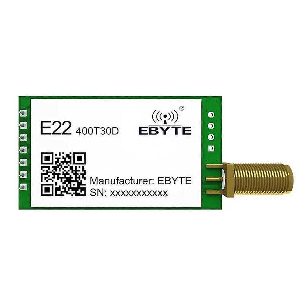 EBYTE E22-400T30D LoRa Module 433MHz LoRa Rf Transceiver Module 30dBm 1W 10km Long Range UART DIP Serial Port Module