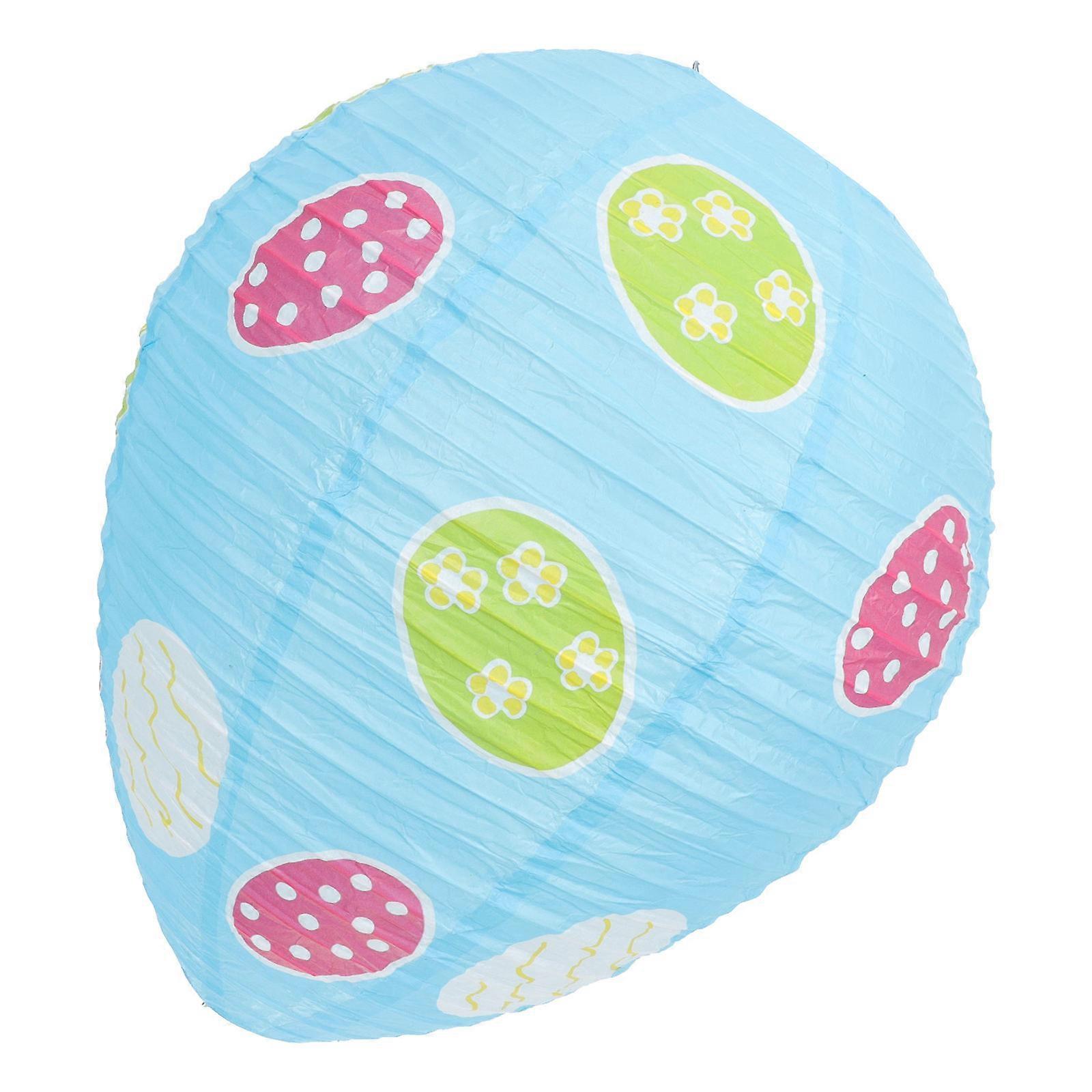 Easter Egg Lantern Creative Egg-Shaped Paper Lantern for Decoration Use