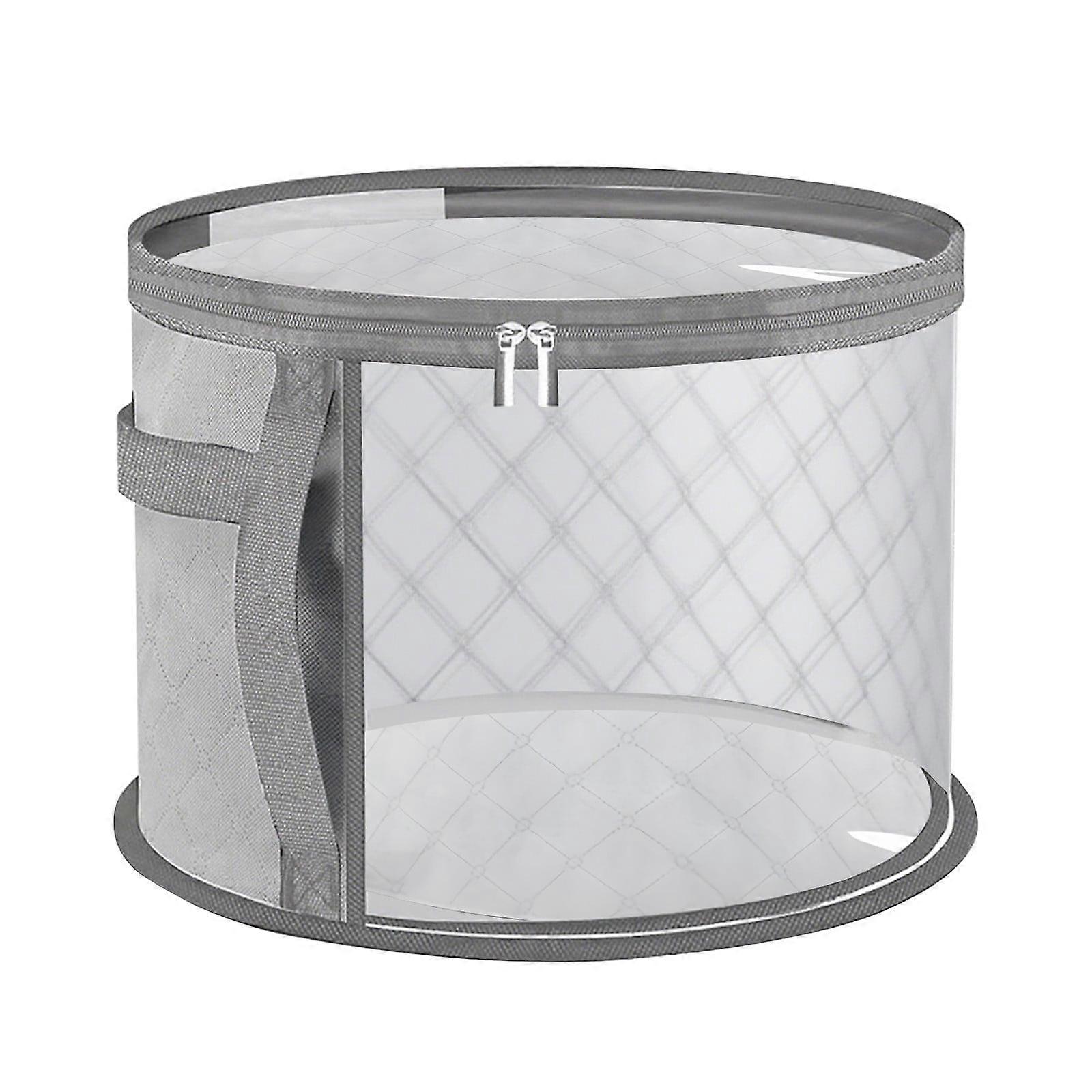 Mesh Hat Storage Bag - Stackable Oxford Organizer, Breathable & Durable, Lightweight