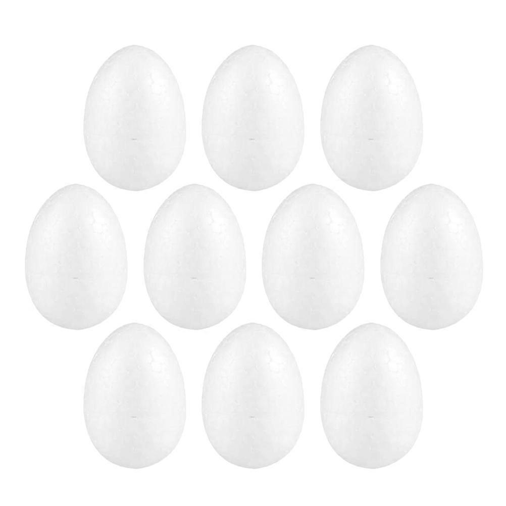 10Pcs gefälschte Eier DIY Ei Requisiten Bemalen Eier Simulation Eier Malen Modelle DIY Handwerk Eier Modelle