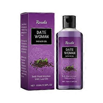Roxelis Kräuter- und Blumenduschgel – Sanft, pflegend, reinigend, feuchtigkeitsspendend, langanhaltender Jasminduft, Hautpflege-Duschgel