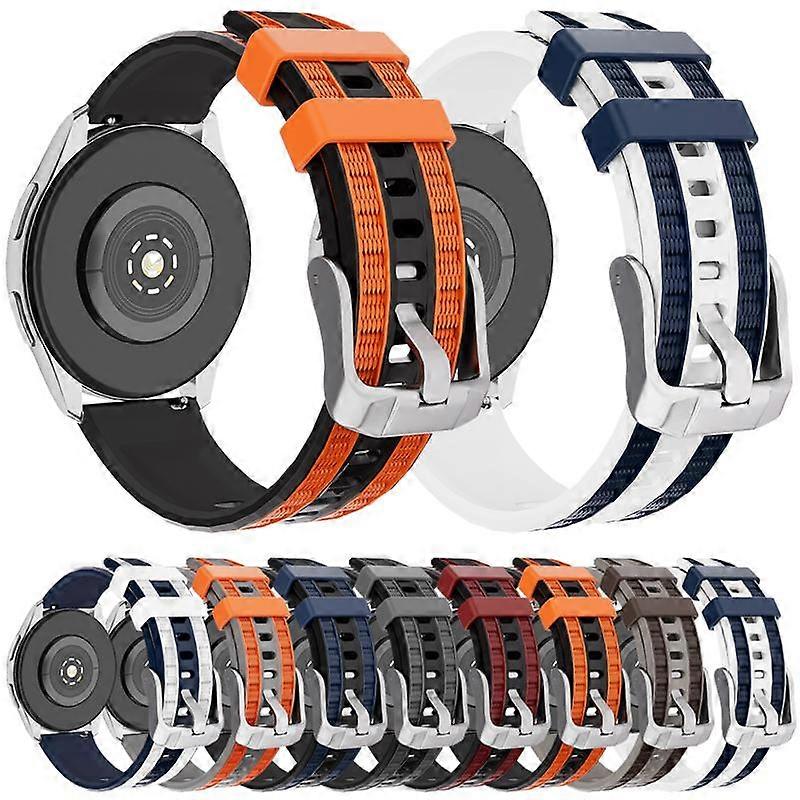 Pulseira de silicone bicolor xDfind