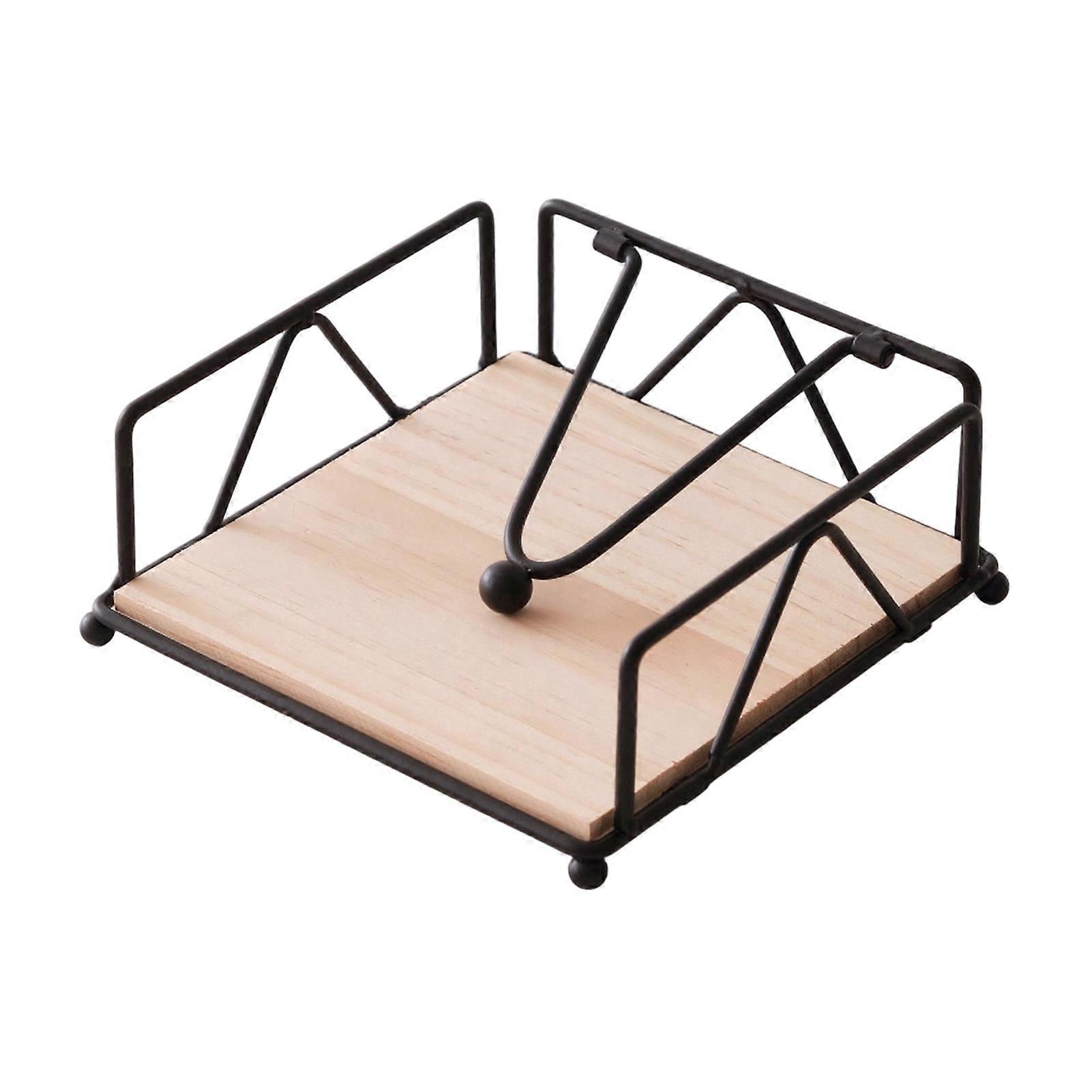 Modern Napkin Rack - Simple Lines & Matte for Buffet - Elegant