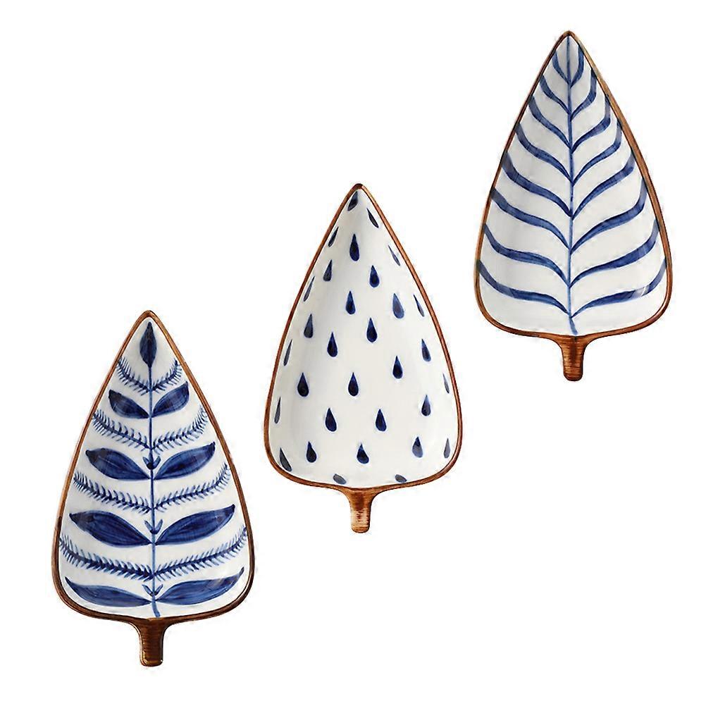 Ceramic Fruit Plates for Kitchen Use with Assorted Color 6Pcs Set