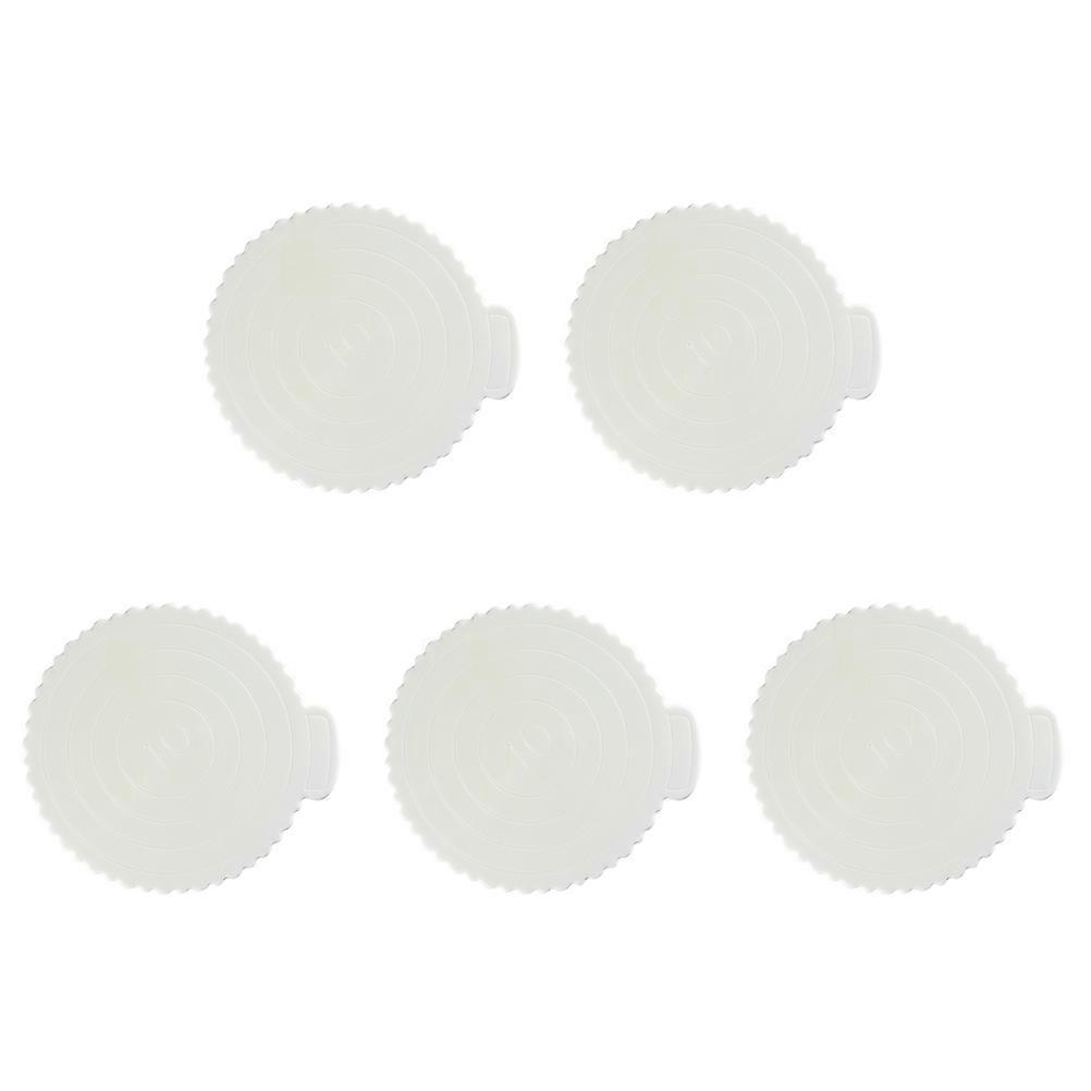 Reusable Cake Serving Tray for Cake Display Base in Assorted Colors 5Pcs