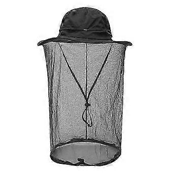 Mosquito Midge Head Net Hat Mesh Face Protection Cover Insect Bee,women Men,outdoor Jungle Fishing