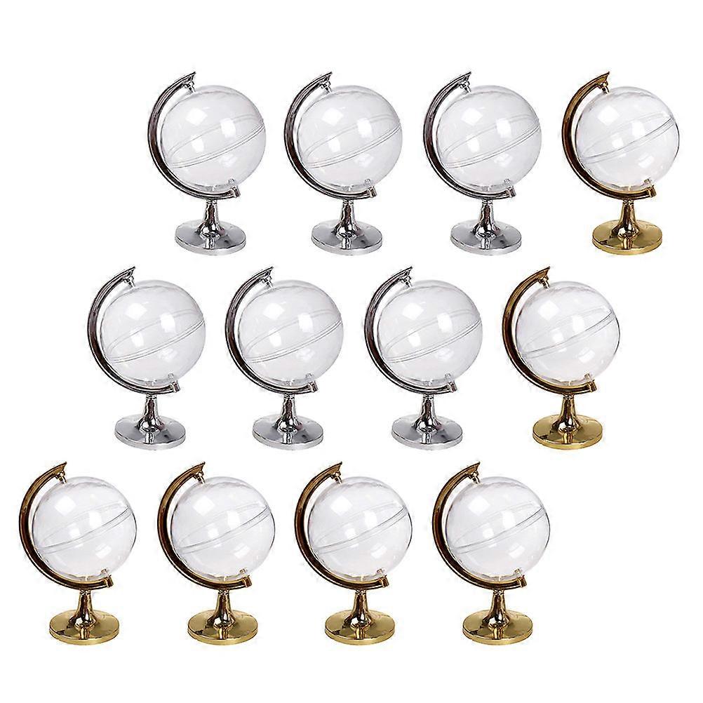 12pcs Globe Shaped Wedding Candy Case Useful Wrapping Boxes Chic Candy Boxes