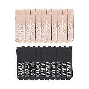 Rapid Detox &; Tourmaline Ionic Body Shaping Stretch -sukat, 10 paria negatiivisia ioneja muotoilevat joustavat sukat