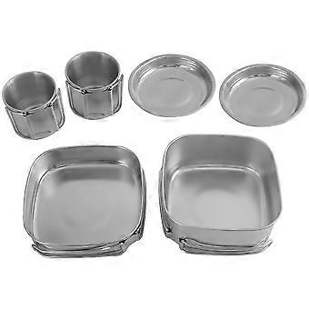 1 Conjunto de panela ao ar livre Panela de cozimento conveniente Panela de cozimento multi-uso Panela de cozinha multi-uso