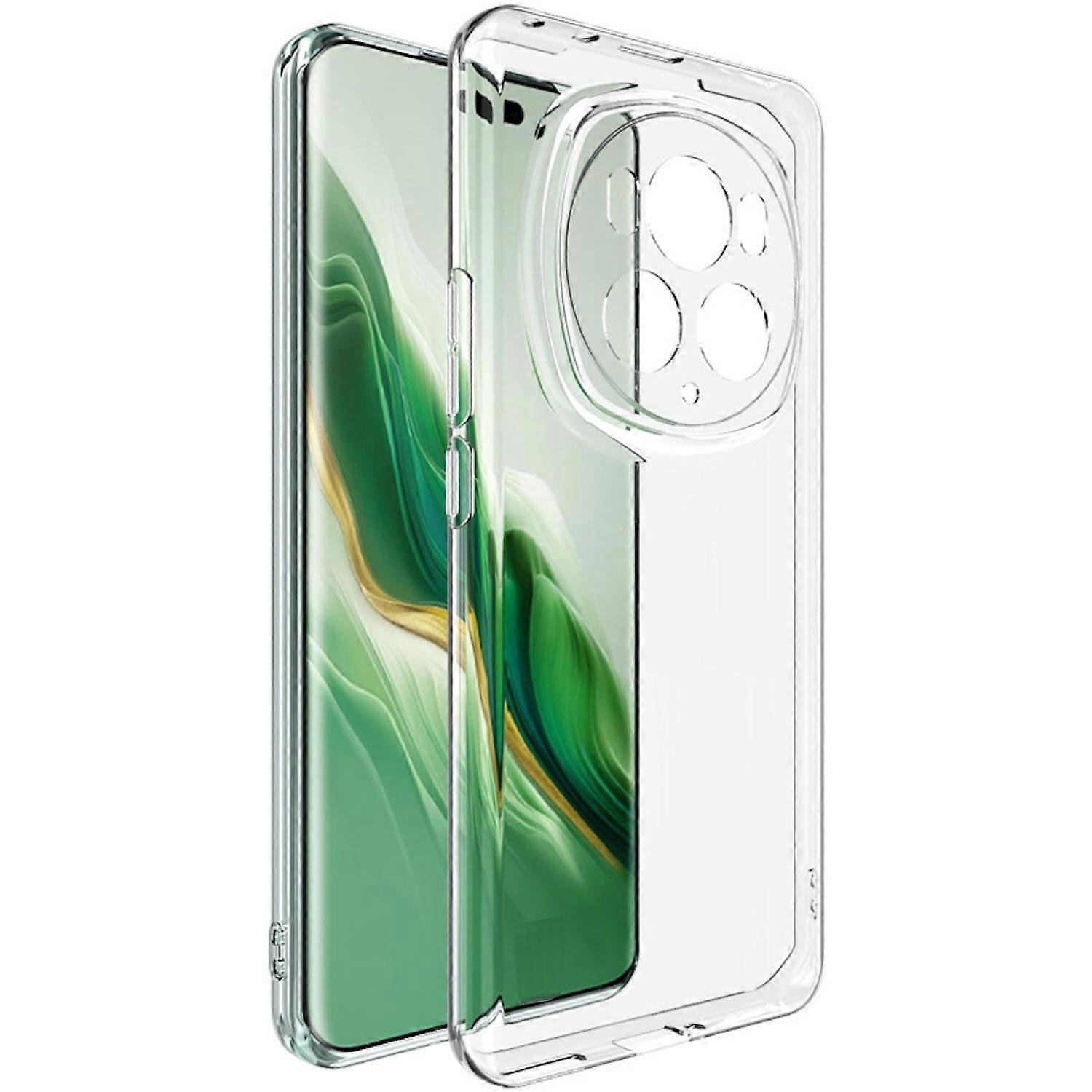 For Honor Magic 6 Pro Silicone Protective Transparent Phone Case Cover TPU Thin