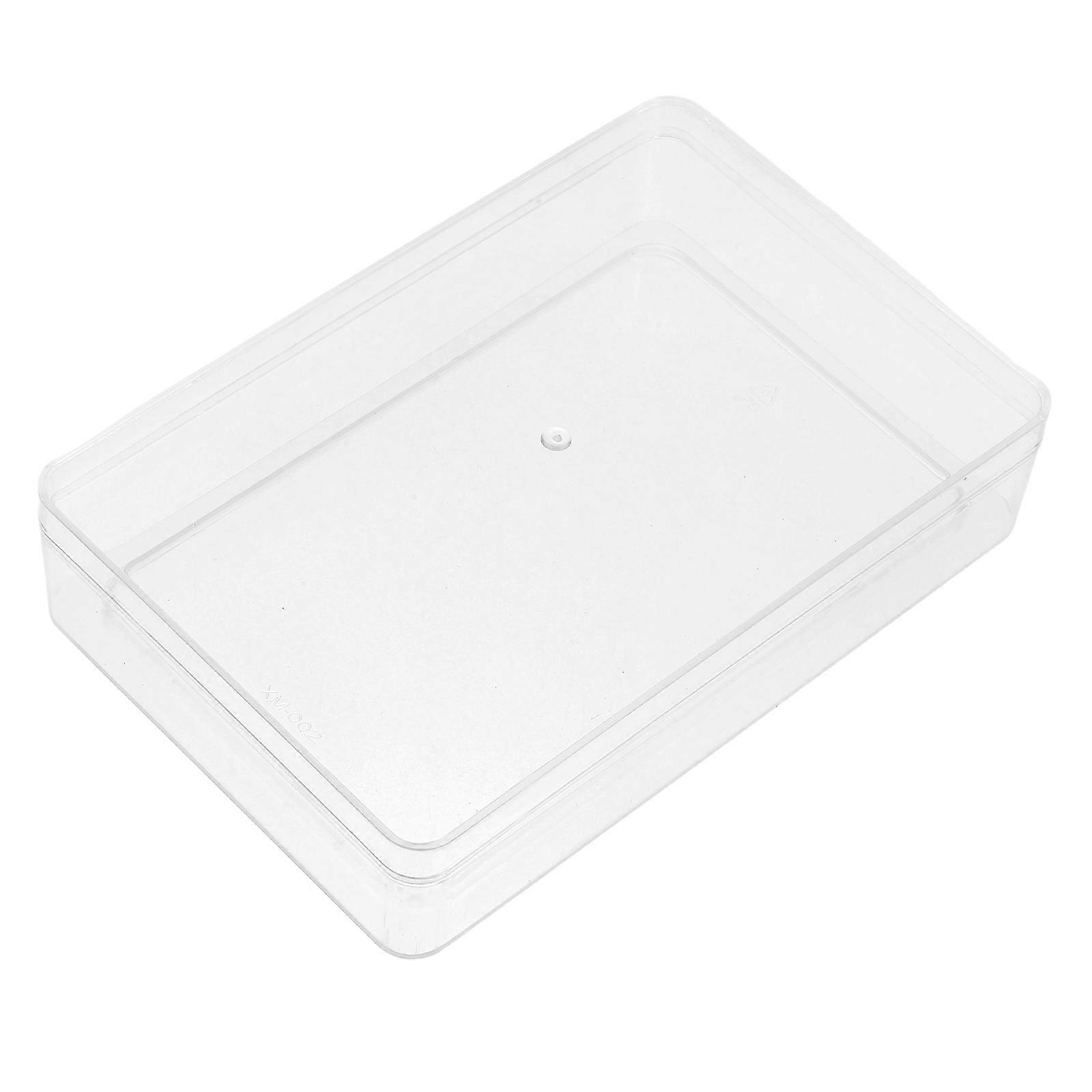Transparent Rectangle Cookie Box for Storage Plastic Clear Food Packaging