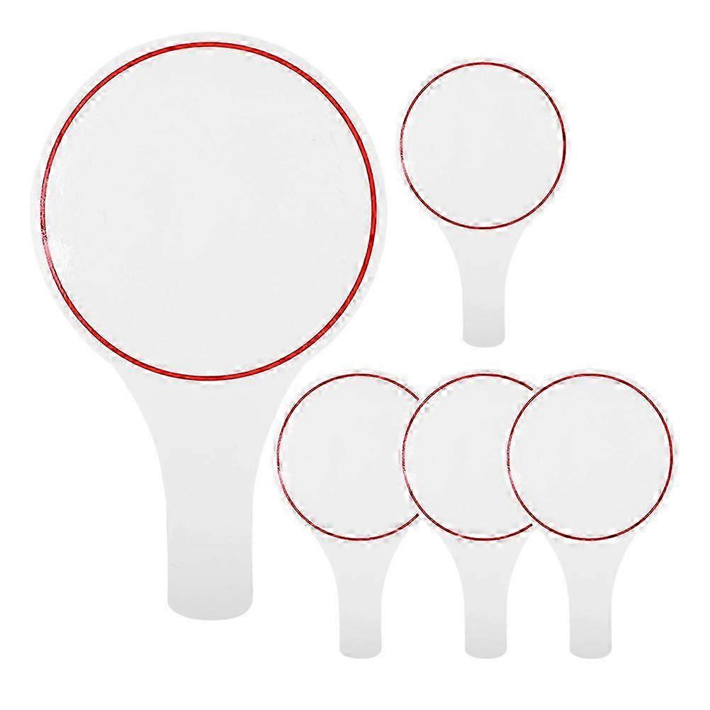 Judges Writable Scoreboards White for Scoring 5Pcs Board Set