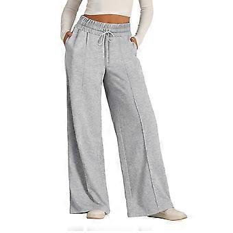 Wide Leg Pants compatible with Women’S Sweatpants Straight Bottom All-Math Plain Fitness Joggers Travel Basic Jogger
