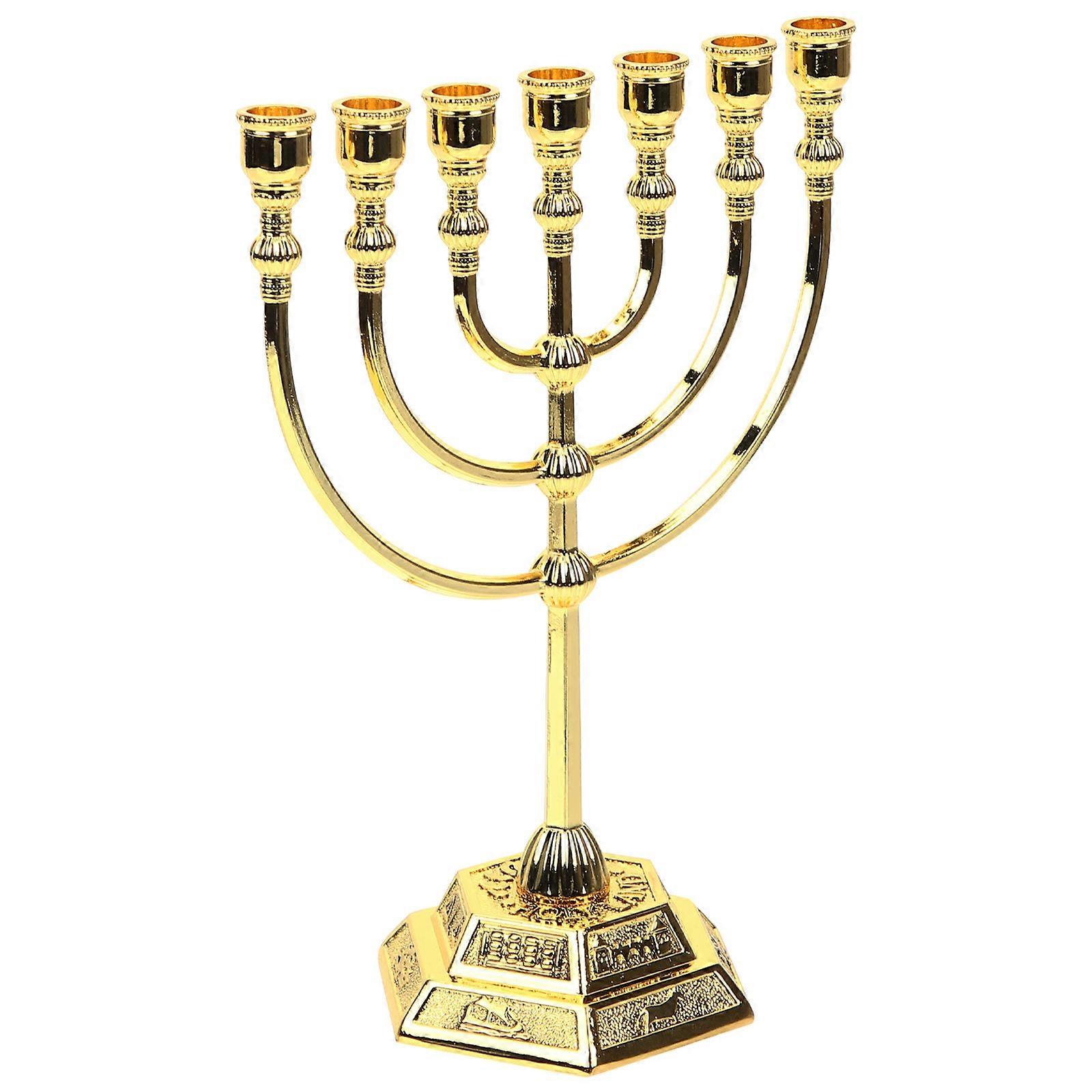 Candelabro de estilo retro de 7 brazos