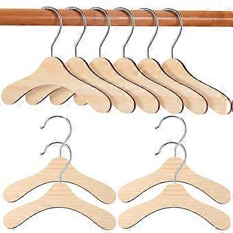 Pet Apparel Rack Wooden Dog Clothes Hanger with 10Pcs Hanging Set