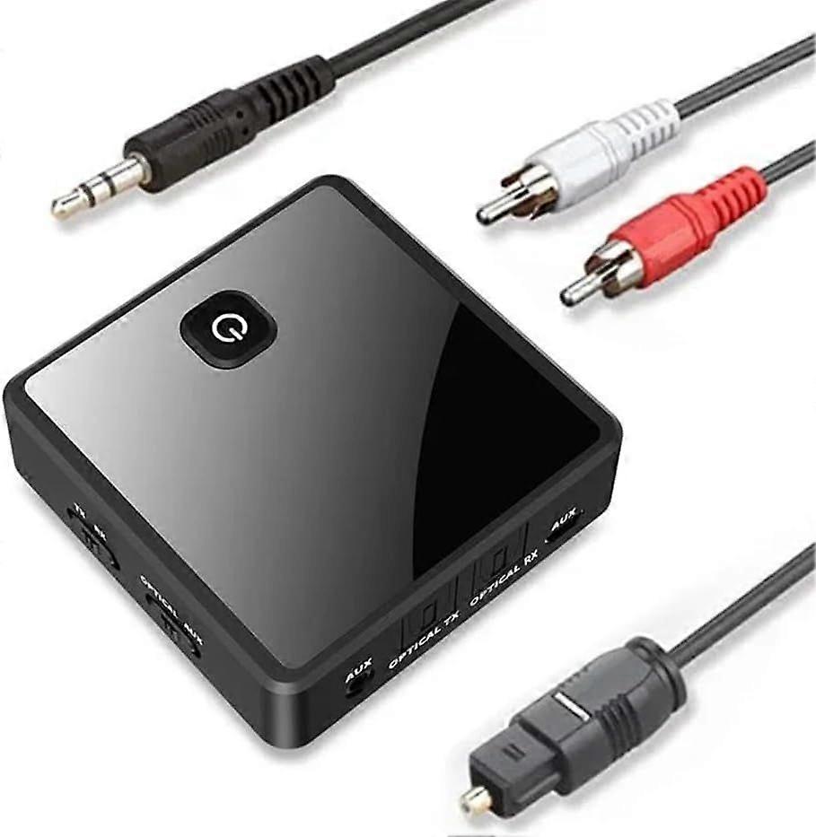 Bluetooth Audio Transmitter Receiver AUX Optical Wireless Adapter